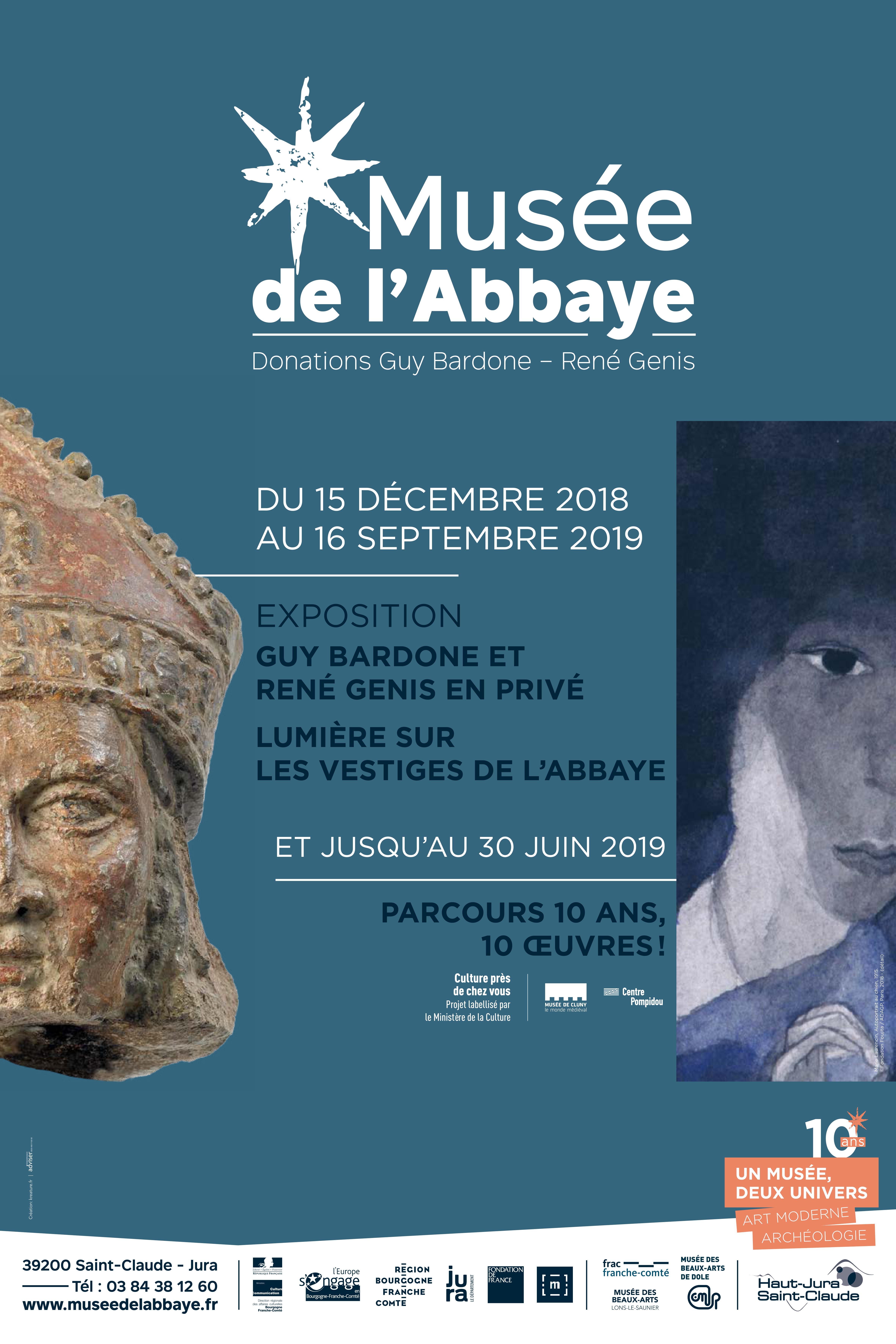 Exposition 10 ans
Guy Bardone et René Genis en privé
Lumière sur les vestiges de l'Abbaye