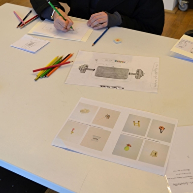 Musée de l'Abbaye - Atelier : Un dessin comme Jean-Luc Bari